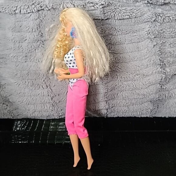 Vintage Mattel 1989 Barbie And The Allstars Blonde Barbie Doll - Picture 5 of 14